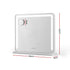 Makeup Mirror 60x50cm Hollywood Vanity with LED Light Tabletop White