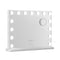 Makeup Mirror 58x45cm Hollywood Vanity with LED Light Tabletop White