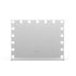 Makeup Mirror 80x60cm Hollywood Vanity with LED Light Tabletop White