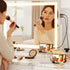Makeup Mirror 80x58cm 360～ Rotatable Vanity Mirror with Lights Bright Light Strip Adjustable