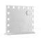 Makeup Mirror 60x52cm Hollywood Vanity with LED Light Tabletop White