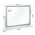 Embellir 90x60cm Makeup Mirror 360 degree Rotatable Vanity Mirror 10x magnifing