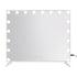 80x65cm Embellir Makeup Mirror Hollywood Vanity with LED Light White Frame