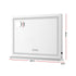 Bluetooth Makeup Mirror 58x46cm Hollywood Vanity with LED Light Crystal
