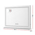 Bluetooth Makeup Mirror 80x58cm Hollywood Vanity with LED Light Crystal