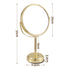 Embellir Makeup Mirror 20x20cm 1X 5X Magnifying Rotation Tabletop Gold
