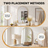 Embellir Arch Wall Mirror, Decorative Gold Frame Mirrors, 61x41cm Bathroom Vanity Mirror, Slim Frame for Living Room Entryway Bedroom Decor