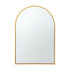 Embellir Arch Wall Mirror, Decorative Gold Frame Mirrors, 61x41cm Bathroom Vanity Mirror, Slim Frame for Living Room Entryway Bedroom Decor