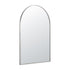 Embellir Arch Wall Mirror, Decorative Silver Frame Mirrors, 61x41cm Bathroom Vanity Mirror, Slim Frame for Living Room Entryway Bedroom Decor