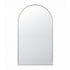 Embellir Arch Wall Mirror, Decorative Silver Frame Mirrors, 86x50cm Bathroom Vanity Mirror, Slim Frame for Living Room Entryway Bedroom Decor