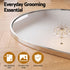 Embellir Arch Wall Mirror, Decorative Silver Frame Mirrors, 86x81cm Bathroom Vanity Mirror, Slim Frame for Living Room Entryway Bedroom Decor