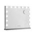 Hollywood Makeup Mirror 58x46cm LED 15 Bulbs Wall or Tabletop Dimmable