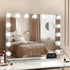 Hollywood Makeup Mirror 58x46cm LED 15 Bulbs Wall or Tabletop Dimmable