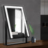 Embellir Makeup Mirror 25x30cm Hollywood Vanity with LED Light Rotation Black