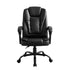 Artiss Massage Office Chair Reclining PU Leather Ergonomic Swivel Black