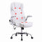 Artiss 8 Point Massage Office Chair High Back PU Leather Ergonomic White