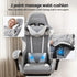 Artiss Gaming Office Chair Fabric Ergonomic with 2 Point Message Light Grey