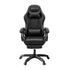 Artiss Massage Gaming Chair, 8 Point Recliner Office Chair with Footrest Black