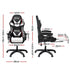 Artiss Gaming Office Chair with 8 Point Message Reline Ergonomic White