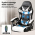 Artiss Gaming Office Chair with 8 Point Message Reline Ergonomic White