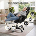 Artiss Gaming Office Chair with 8 Point Message Reline Ergonomic White