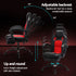 Massage Gaming Chair PU Leather Reclining Office Chair with 2 Zone Massage Black