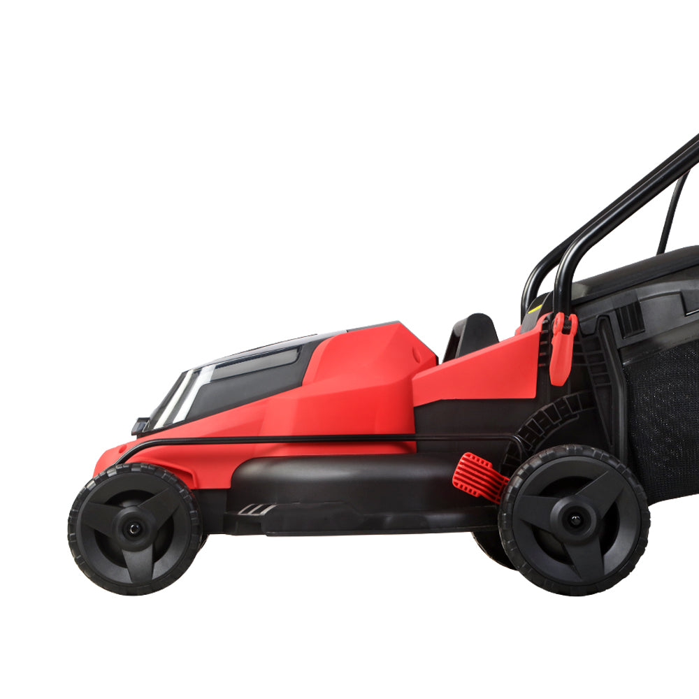Cordless Lawn Mower 40V Lithium Twin Battery 340mm Cut 6 Heights