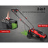 Cordless Lawn Mower 40V Lithium Twin Battery 340mm Cut 6 Heights