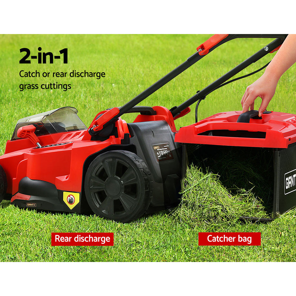 Giantz Lawn Mower 37cm Cutting Width Cordless 40V Electric Lawnmower