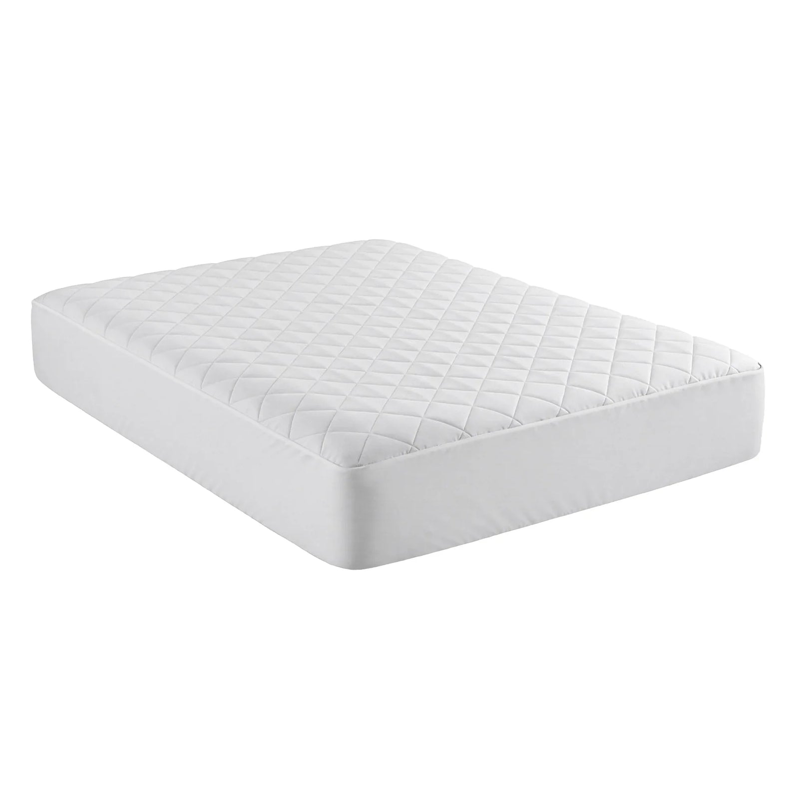 Waterproof Mattress Protector 100% Cotton Quilted Fitted Cover Double