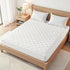 Waterproof Mattress Protector 100% Cotton Quilted Fitted Cover Double