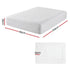 Waterproof Mattress Protector 100% Cotton Quilted Fitted Cover King