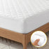 Waterproof Mattress Protector 100% Cotton Quilted Fitted Cover King Single