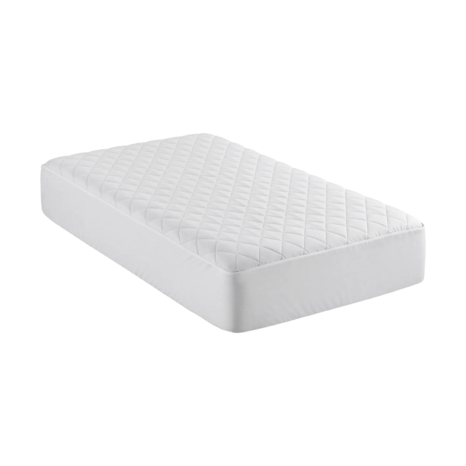 Waterproof Mattress Protector 100% Cotton Quilted Fitted Cover King Single