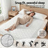Waterproof Mattress Protector 100% Cotton Quilted Fitted Cover Queen