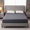 Waterproof Microfiber Mattress Protector, 360-Degree Elastic Fit, King Size