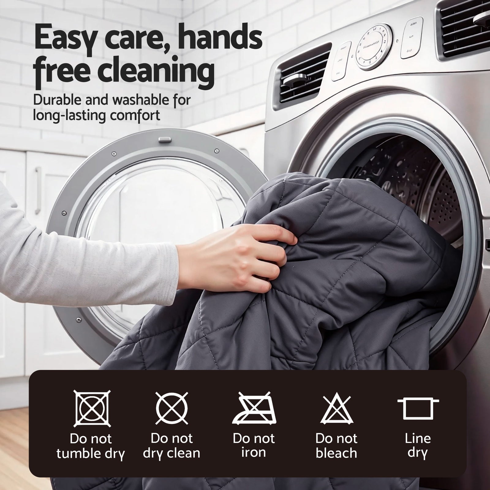 Water-Resistant Mattress Protector Microfiber 35cm 360° Fit Single