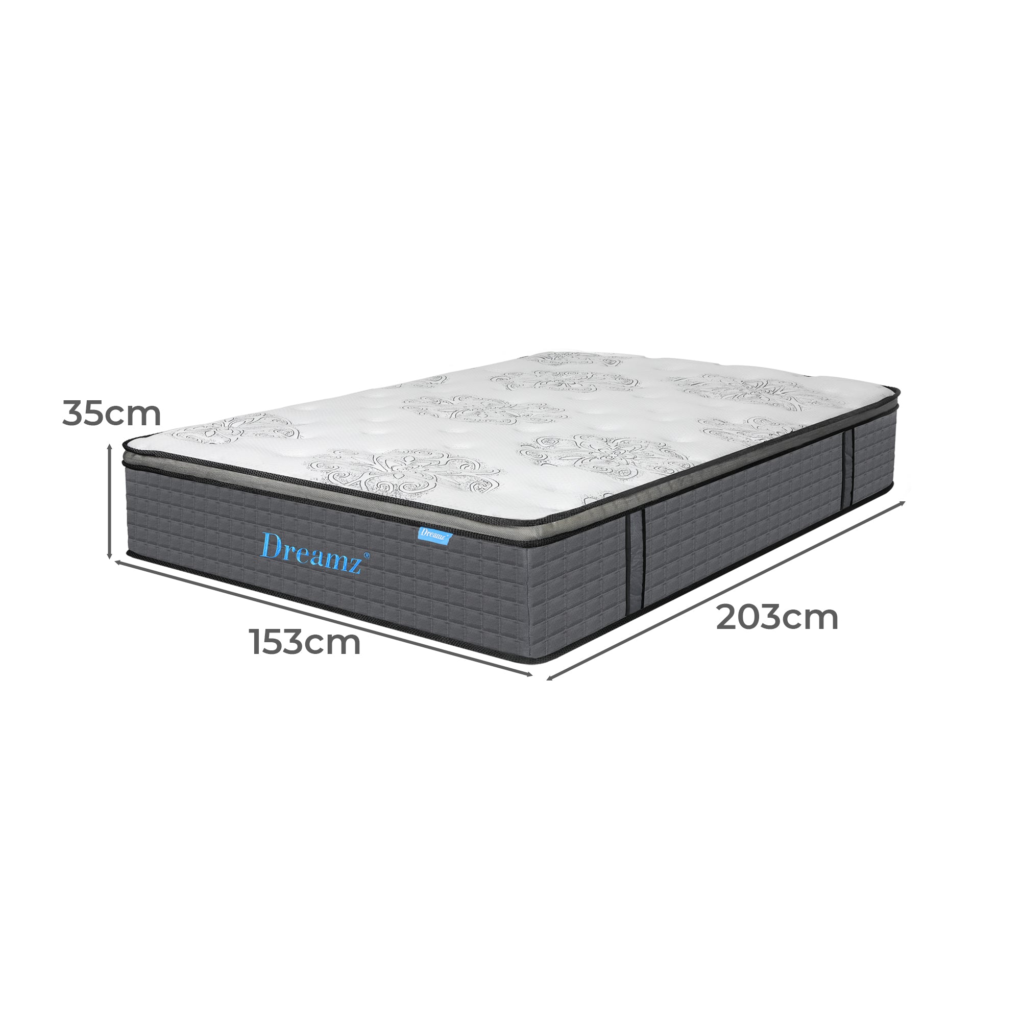 Dreamz Spring Mattress Bed Pocket Egg Queen-1950770002063921154