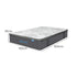 Dreamz Spring Mattress Bed Pocket Egg Queen-1950770002063921154