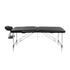 Massage Table 55cm Aluminium 2-Fold Portable 250kg with Bag Cover Black