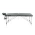 Portable Massage Table Aluminium Folding 55cm Wide Adjustable Height