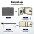 Portable Massage Table Aluminium Folding 55cm Wide Adjustable Height
