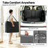 Portable Massage Table Aluminium Folding 55cm Wide Adjustable Height