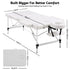 Portable Massage Table 75cm Folding Aluminium Spa Bed 250kg