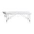 Portable Massage Table 75cm Folding Aluminium Spa Bed 250kg