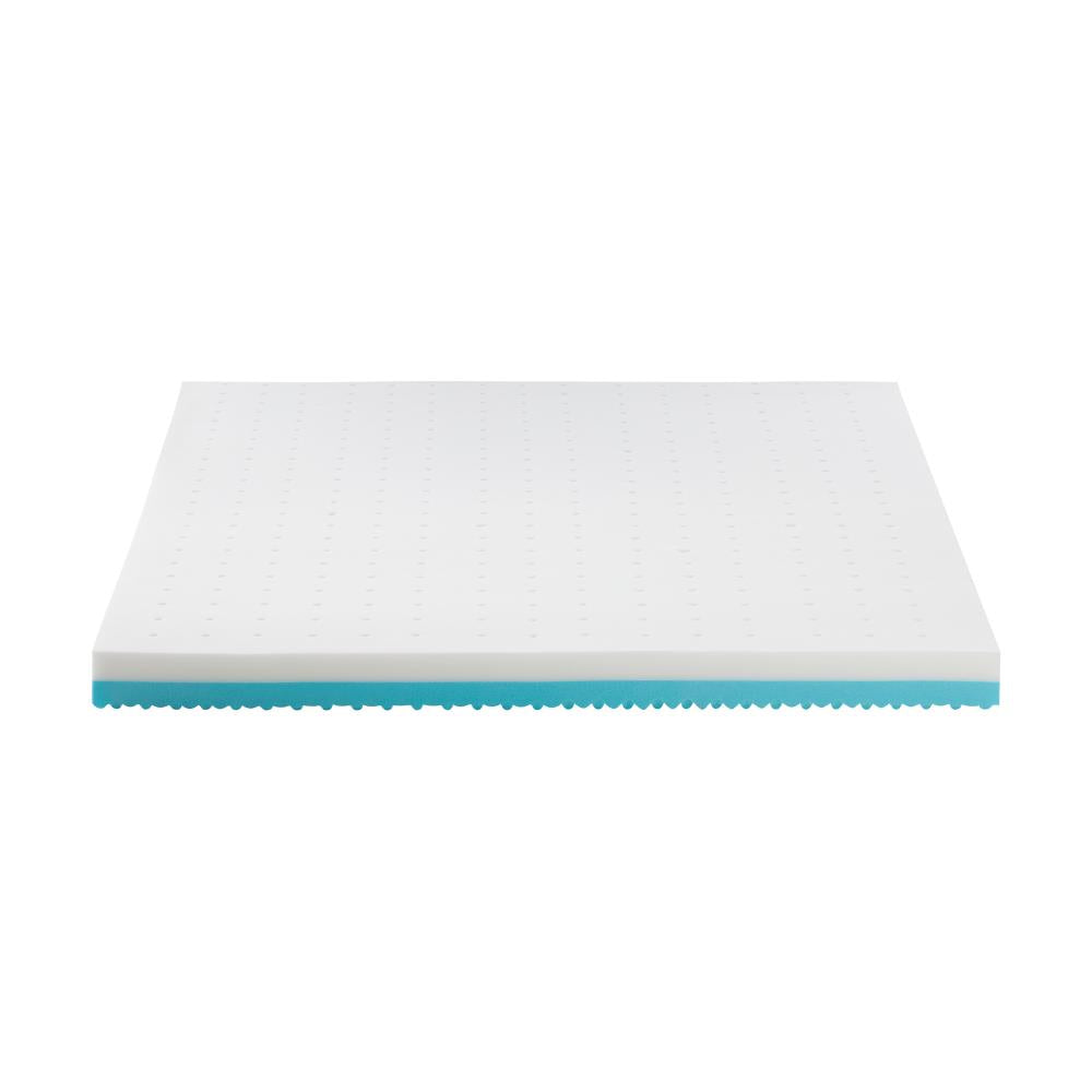 Memory Foam Mattress Topper Reversible Cool Gel 10cm Double