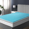 Memory Foam Mattress Topper Reversible Cool Gel 10cm King