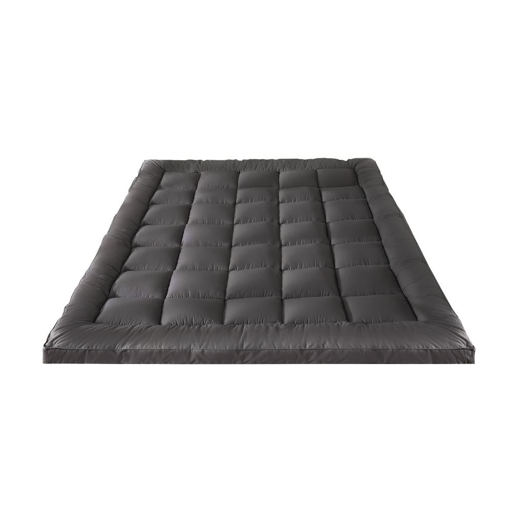 King Mattress Topper Pillow Top 1000GSM Microfiber