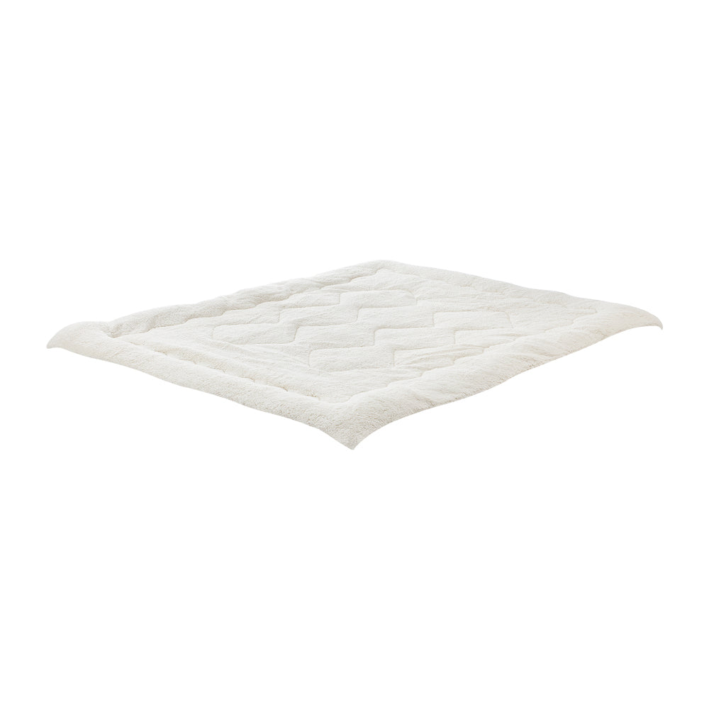 Fleece Mattress Topper Reversible Pillowtop Double