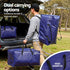Moving Bags Heavy Duty Waterproof Backpack Straps Large Storage Totes 5 Pack Blue